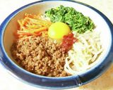 簡単☆チョレギサラダと焼肉で丼ぶり♪絶品作り方8写真