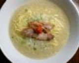 5分で♪博多風[白濁]☃～❤ 鶏の水炊き❤ 時短料理♪♬作り方7写真