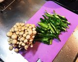 ししとうとしめじの炒め常備菜作り方1写真