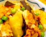 ピリカラがキムチ良ィー♪さつま芋御飯。作り方6写真