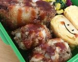 お弁当用☆ハンバーグカツレツ作り方7写真