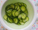 やみつき！胡瓜・しめじ・竹輪の酢の物♪作り方1写真