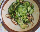 きゅうり・椎茸の酢の物♪椎茸香る♪作り方3写真