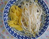 もやし・じゃが芋・梅あえ♪ホクシャキ食感作り方1写真