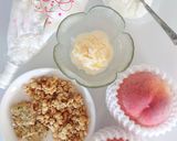 和歌山特産！あらかわの桃パフェ作り方1写真