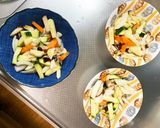 根菜チクワガパオ味スペイン風オムレツ風作り方14写真
