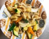 根菜チクワガパオ味スペイン風オムレツ風作り方16写真