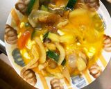 根菜チクワガパオ味スペイン風オムレツ風作り方19写真