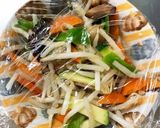 全てレンジはちみつ酢味噌味豚平焼き風作り方12写真
