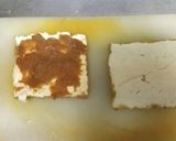 味噌とチーズを挟んだ厚揚げの燻製作り方2写真