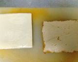 味噌とチーズを挟んだ厚揚げの燻製作り方3写真