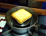 味噌とチーズを挟んだ厚揚げの燻製作り方7写真