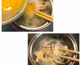 玉ねぎと卵と椎茸の中華とろみスープ作り方3写真