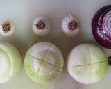玉葱まんじゅう、ゆず味噌と芥子酢みそ 味作り方2写真