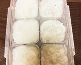 離乳食✩.*˚3色粥とママの栄養満点粥作り方4写真
