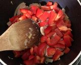 スパイスカレー風鶏肉とパプリカのカレー作り方6写真