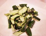 簡単！鶏ハムと夏野菜の中華風胡麻ドレ和え作り方5写真