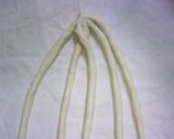 パンでクリスマスリース作り方6写真