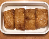 お弁当用☆栃尾のあぶらげのいなり風作り方7写真