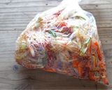 mレンジで絶品☆醤油焼きそば作り方1写真
