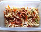 mレンジで絶品☆醤油焼きそば作り方2写真