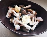 レンジで簡単！あさりの麺つゆバター蒸し作り方2写真