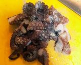タコ大量消費！海鮮焼きそば作り方1写真