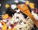 タコ大量消費！海鮮焼きそば作り方5写真