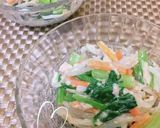 三色野菜のマヨ醤油あえ作り方4写真