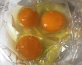 溶き卵はビニール袋におまかせ作り方1写真