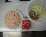 鶏肉＆味噌の和風ミートソース作り方1写真
