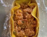 ＊お弁当に＊ドット柄オムライス作り方8写真