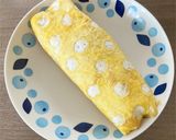＊お弁当に＊ドット柄オムライス作り方9写真