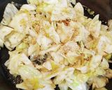 インスタントラーメンに乗せるキャベツ作り方5写真