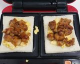 簡単！冷凍焼鳥でお手軽ホットサンド！作り方6写真