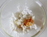 ふわふわ〜【エビ枝豆のはんぺん焼き】作り方3写真