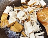 厚揚げとえのきのゆず味噌あんかけ作り方2写真