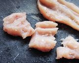 レンジで簡単！ササミとコーンの甘味噌だれ作り方2写真