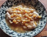 レンジで簡単！ササミとコーンの甘味噌だれ作り方6写真