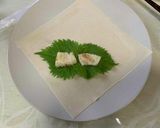 私流イカとシソの葉の春巻き作り方3写真
