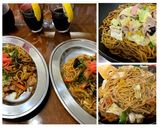 シマダヤ　もちもち鉄板麺焼きそば作り方4写真
