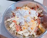 えのきとスパムのシャキシャキチーズ焼き作り方1写真