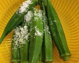 新食感 オクラときゅうりの塩昆布和え 作り方1写真