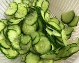 新食感 オクラときゅうりの塩昆布和え 作り方2写真