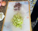 簡単★アスパラとお肉のオムレツ作り方1写真
