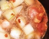 電気圧力鍋で作る冬瓜と梅干し鶏肉のスープ作り方2写真