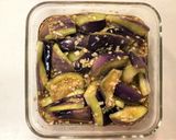 レンジで簡単♪茄子の揚げ浸し／香味葱だれ作り方5写真