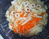 簡単！竹輪入り生姜ご飯♪ボリュームアップ作り方3写真
