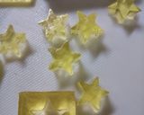 クック寒天で七夕のプチデザートはお星さま作り方2写真