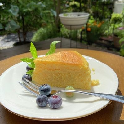 じゅわっとチーズスフレケーキ by sawasa♪ 【クックパッド】 簡単